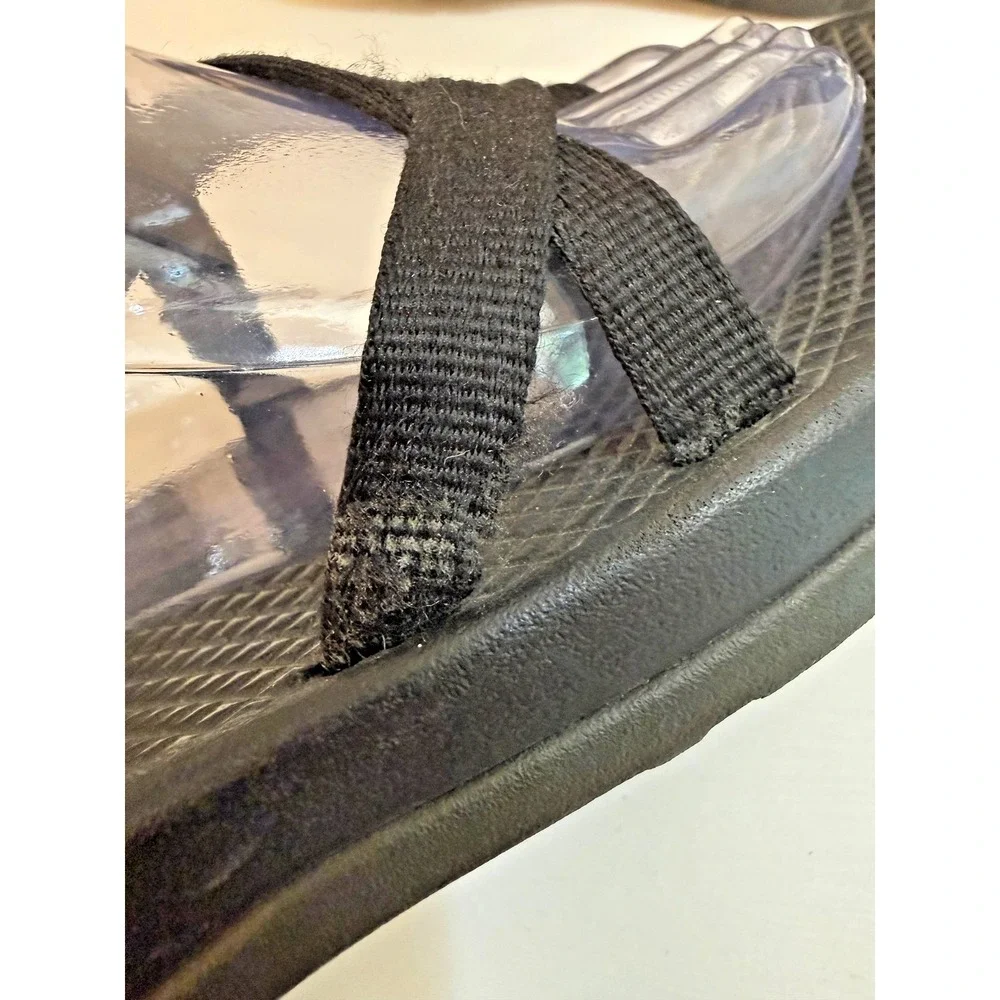Chaco Sandals Shoes‎ Womens Size 8 Black Strappy Buckle Arch Support Non-Slip